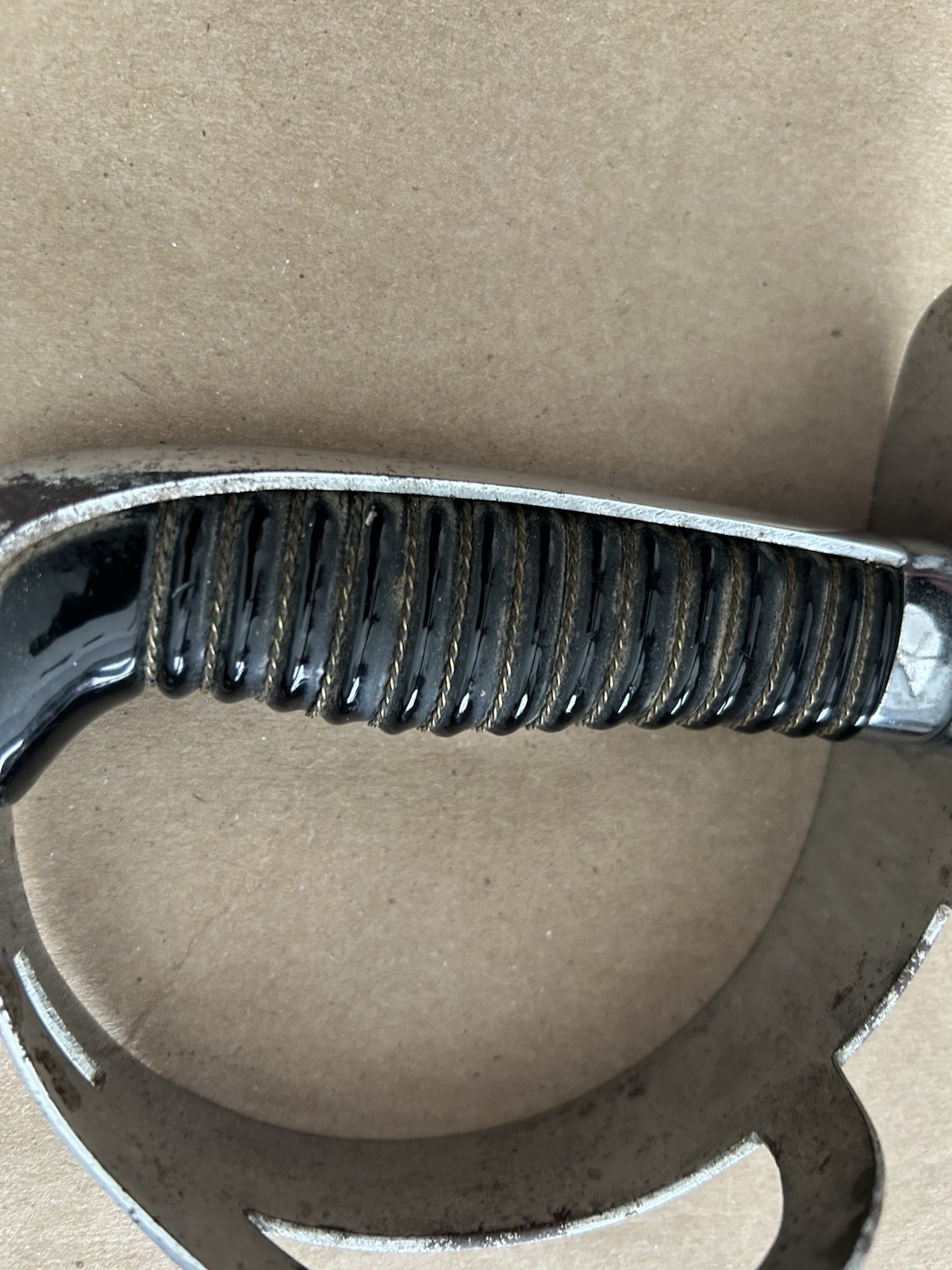 EARLY M1905 DUTCH POLICE KLEWANG CUTLASS SWORD - By Horster Solingen