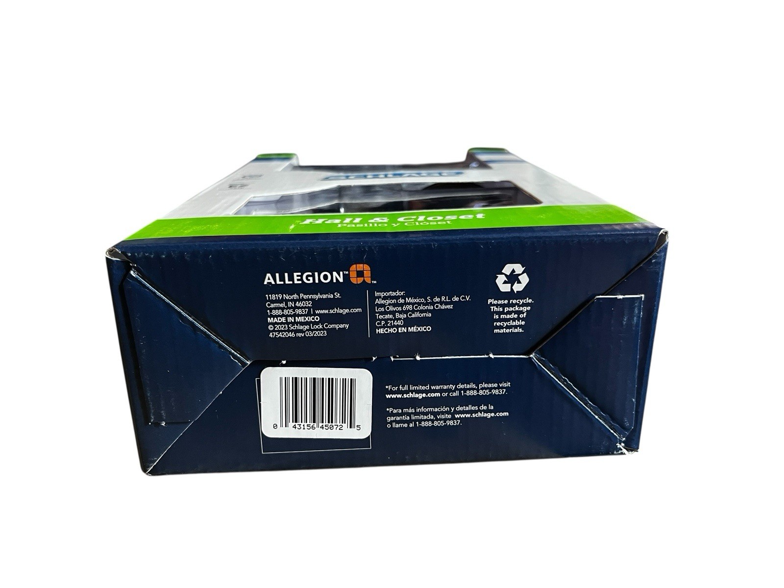 Schlage Sacramento Aged Bronze Passage Hall/Closet Door Lever Handle