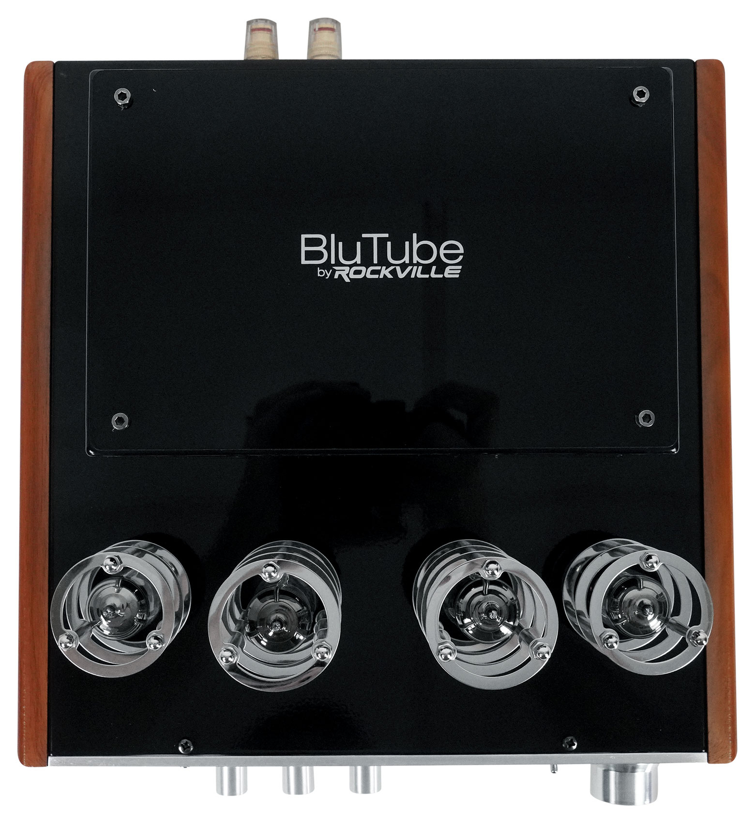 Rockville Blutube WD 70w Bluetooth Tube Amplifier/Home Stereo Receiver 2-Tone