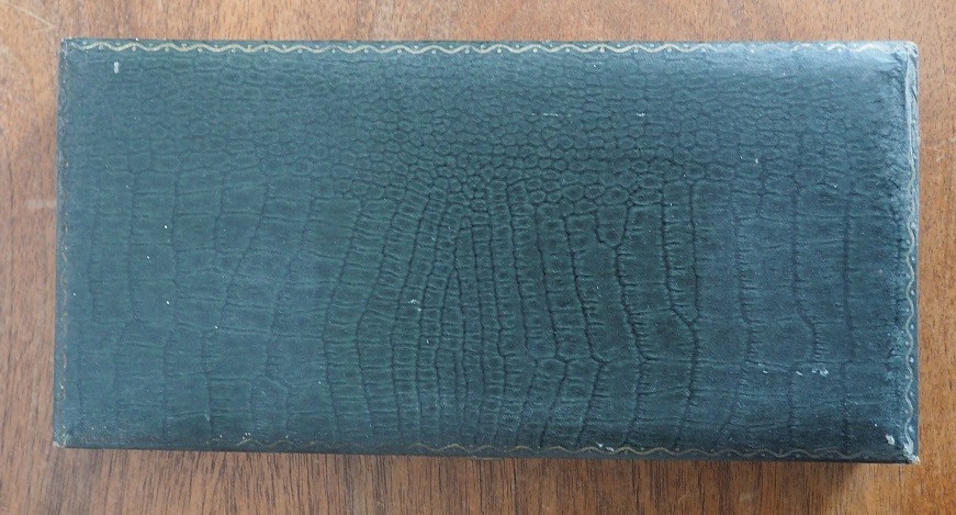 Cubism. Antique French Art Deco Bakelite Writing Set, C .1920