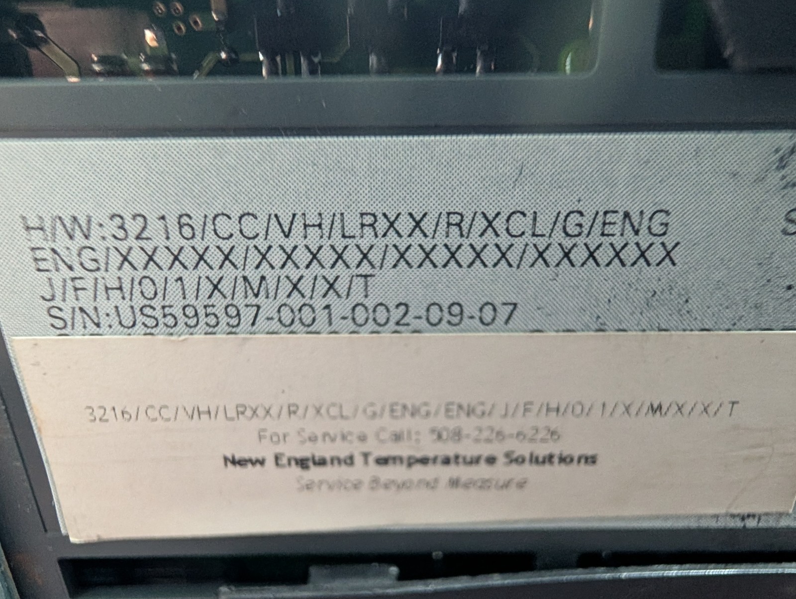 🤪 EUROTHERM TEMPERATURE/PROCESS CONTROLLER 100-240 VAC 2 AMP 48-62 HZ 6W 3216