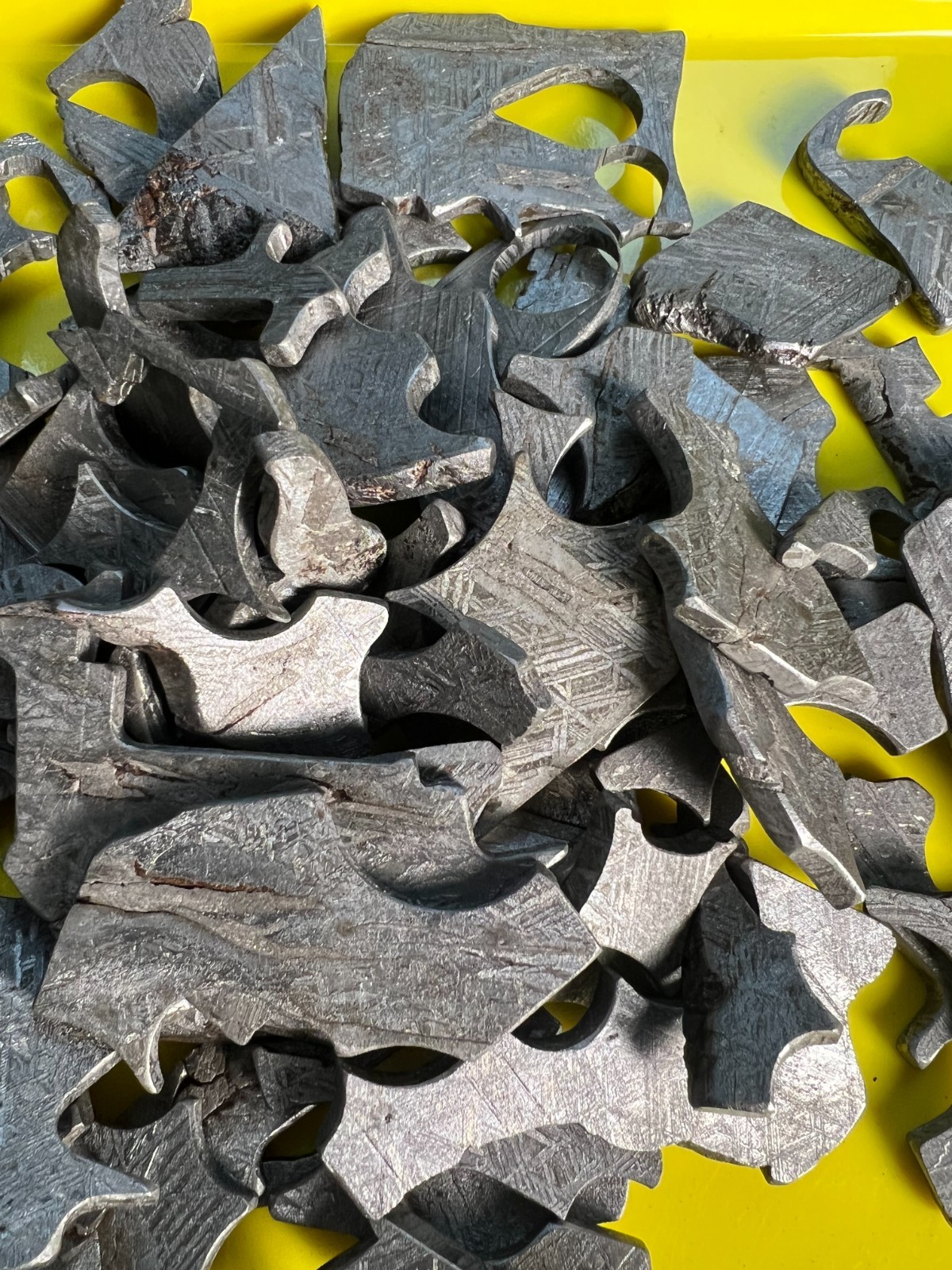 1000g Altay Iron Meteorite Space Meteorite Slice Aletai Meteorite Cut Slices