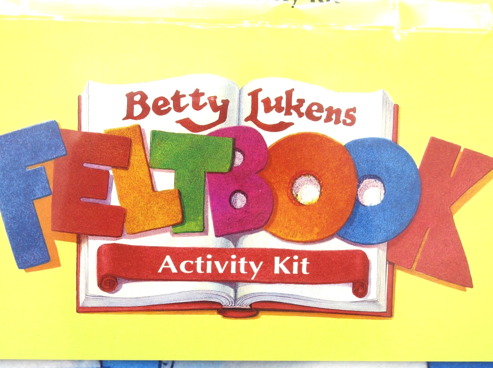 Betty Lukens Felt Book Activity Kit LIFE OF JESUS AS A BOY Sealed Package NEW