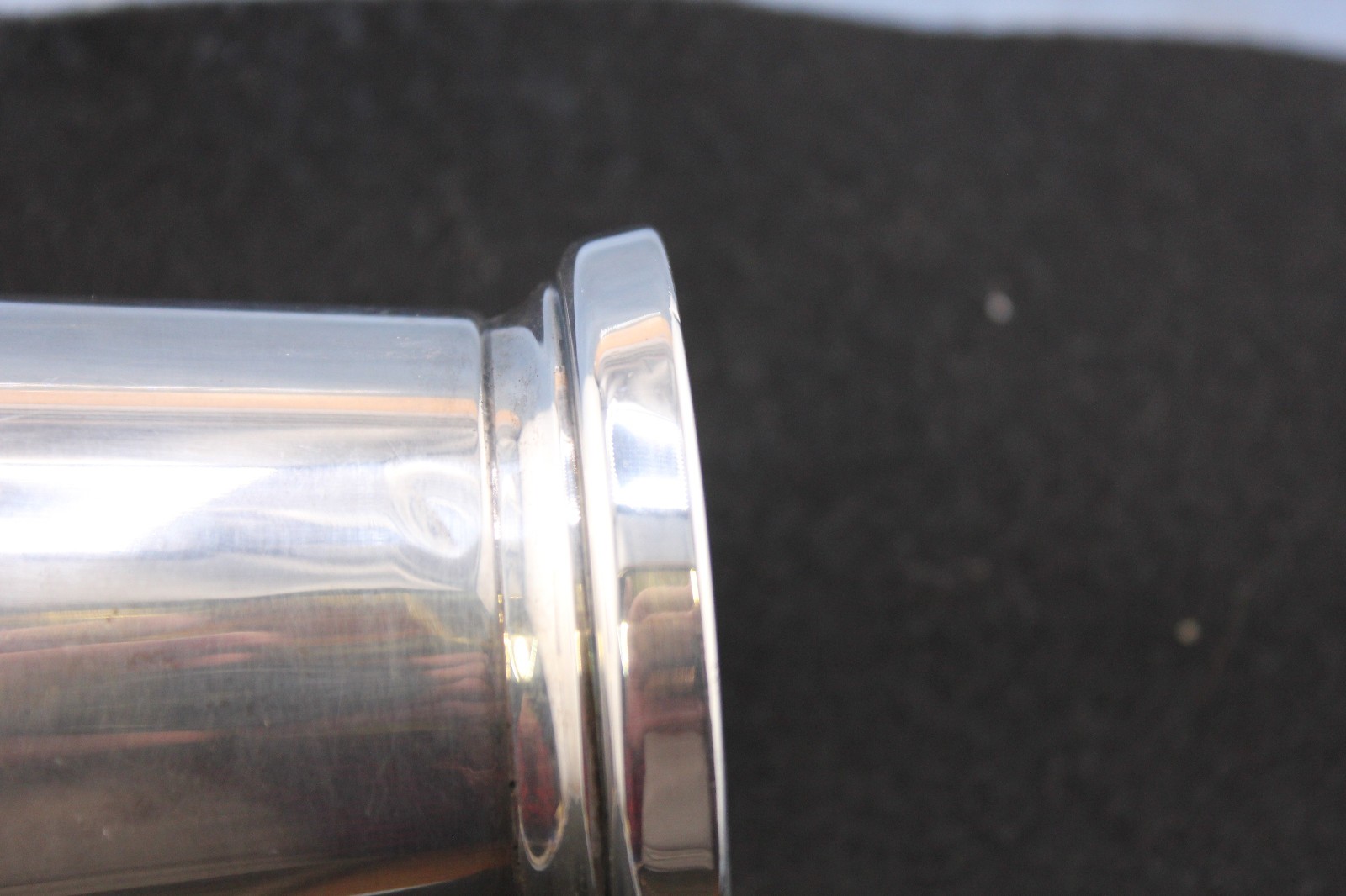 TWO VINTAGE POOLE #58 STERLING SILVER JULEP CUPS 4 INCHES TALL NO MONOGRAM