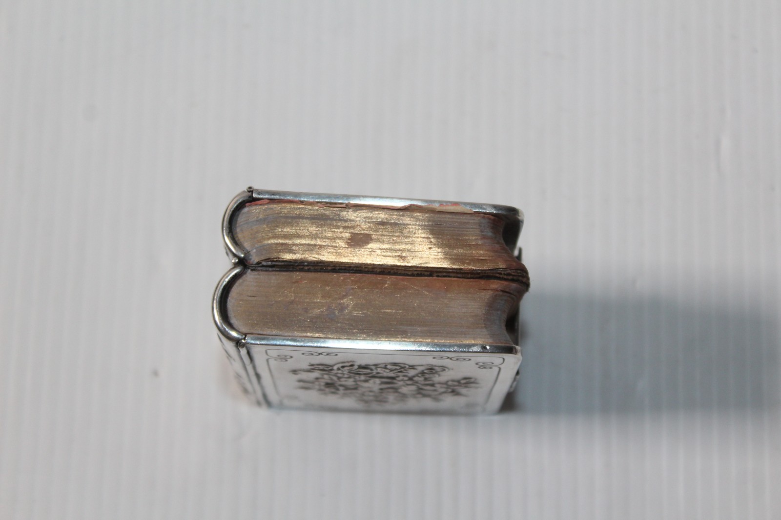 Vtg Sterling Silver .925 Cover Book Of Common Prayer 1892 & Hymns