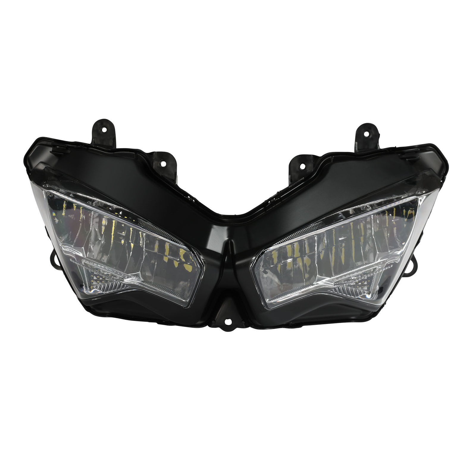 Front Headlight Lamp & Stay Fairing Bracket Fit For Kawasaki Ninja 400 18-24 19