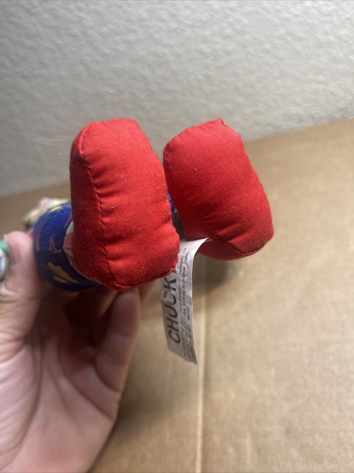 VINTAGE The Bride of CHUCKY 13" Bald Plush DOLL FROM TOY WORKS HORROR HALLOWEEN