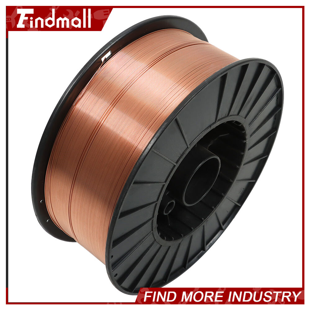 Findmall 2 Roll ER70S-6 .023" (0.6 mm) Mild Steel MIG Welding Wires (2 x 10-Lbs)