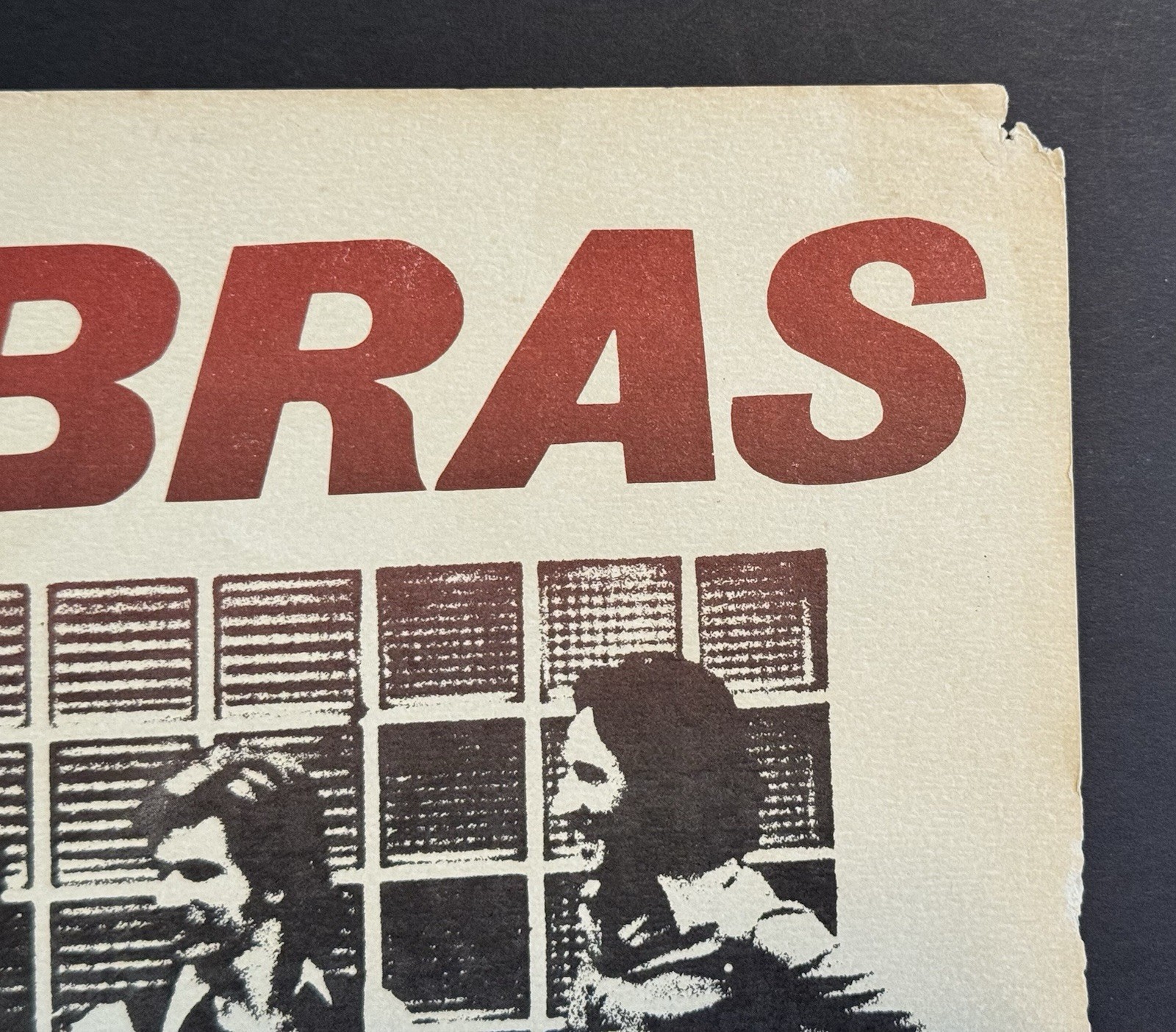 PAUL RAY & THE COBRAS STEVIE RAY VAUGHAN Original 70’s ANTONE’S Concert Poster