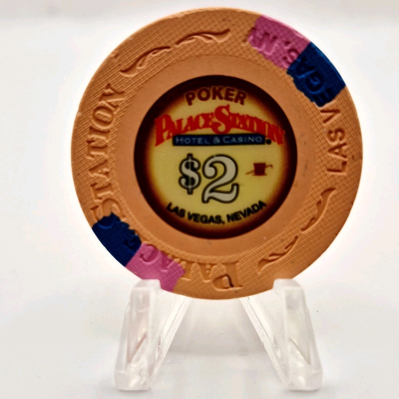 Palace Station Hotel Casino Las Vegas Nevada $2 Casino Chip D1599