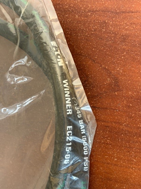 Eaton R2-6-72F Hydraulic Hose Assembly 3F787 New