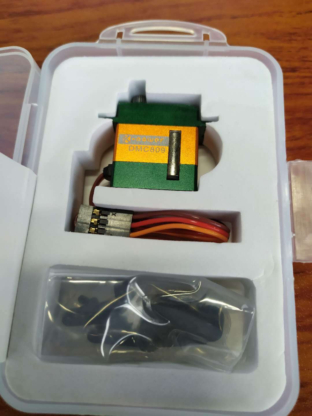 5PCS K-power DMC809 Metal Case Metal Gear Coreless Digital Servo for Trex 450 V3