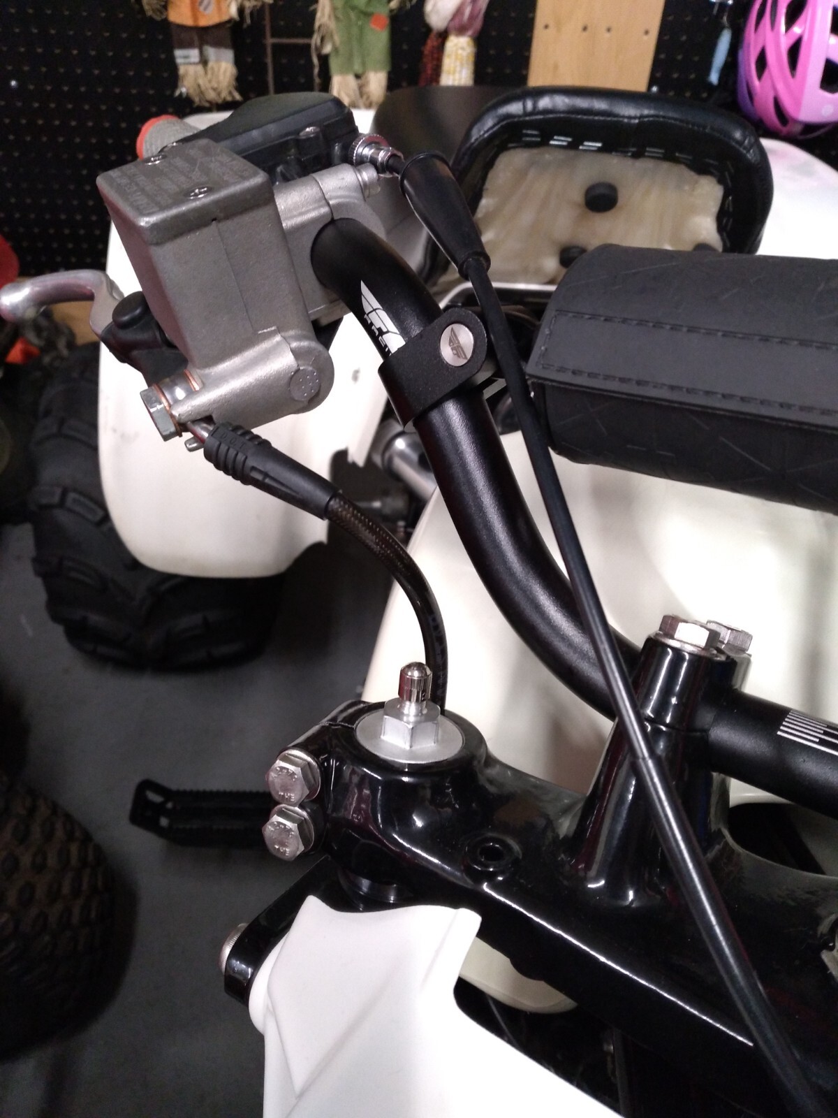 1983-1987 ATC200X STAINLESS STEEL FRONT BRAKE LINE