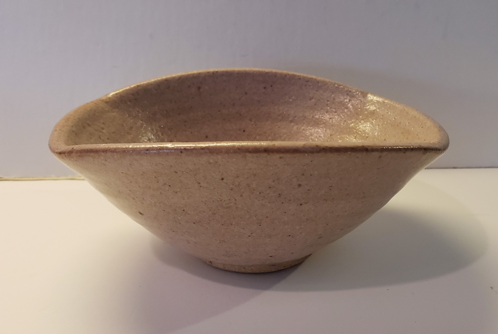 Warren Mackenzie Pottery Mingei Tea Bowl With Decoration, Shoji Hamada Marked