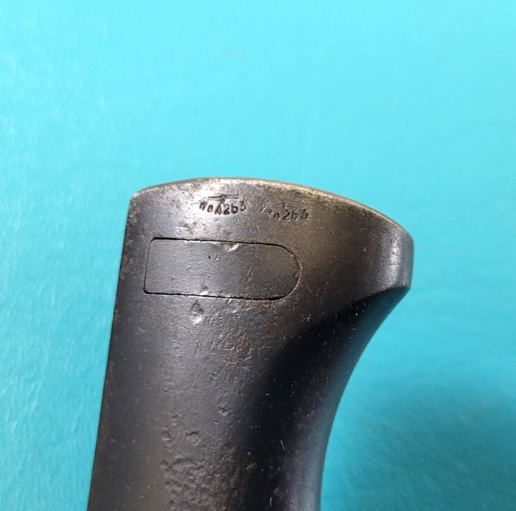 WWII German K98 Rifle Bayonet Knife Eickhorn & Mundlos Scabbard c. 1939 Q5