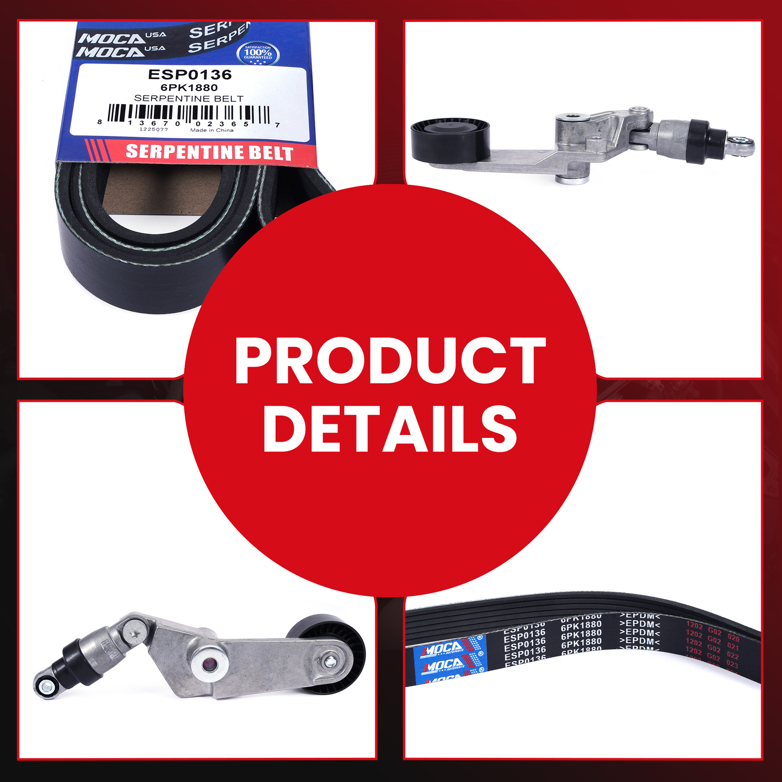 Serpentine Belt Tensioner Assembly for Toyota Celica 03-08 Corolla Matrix 1.8L