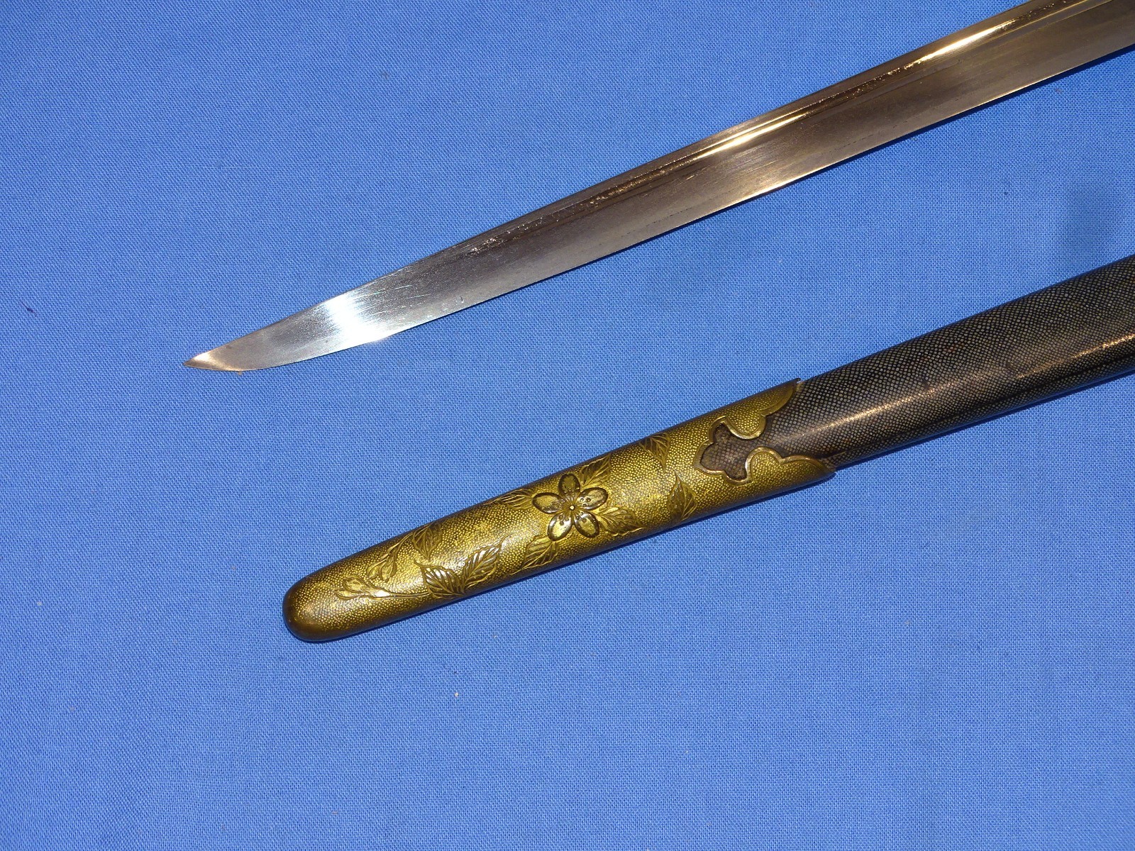 WWII Japanese Navy IJN Officer's Dagger Dirk w/ Handmade Blade