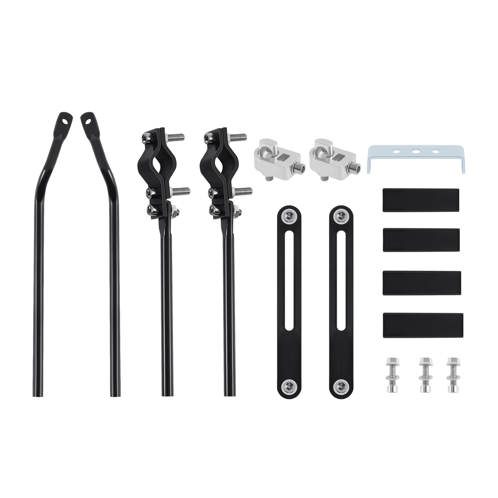 Rear Bike Rack Cargo Alloy Luggage Carrier Mountain Road Bicycle Holder Black