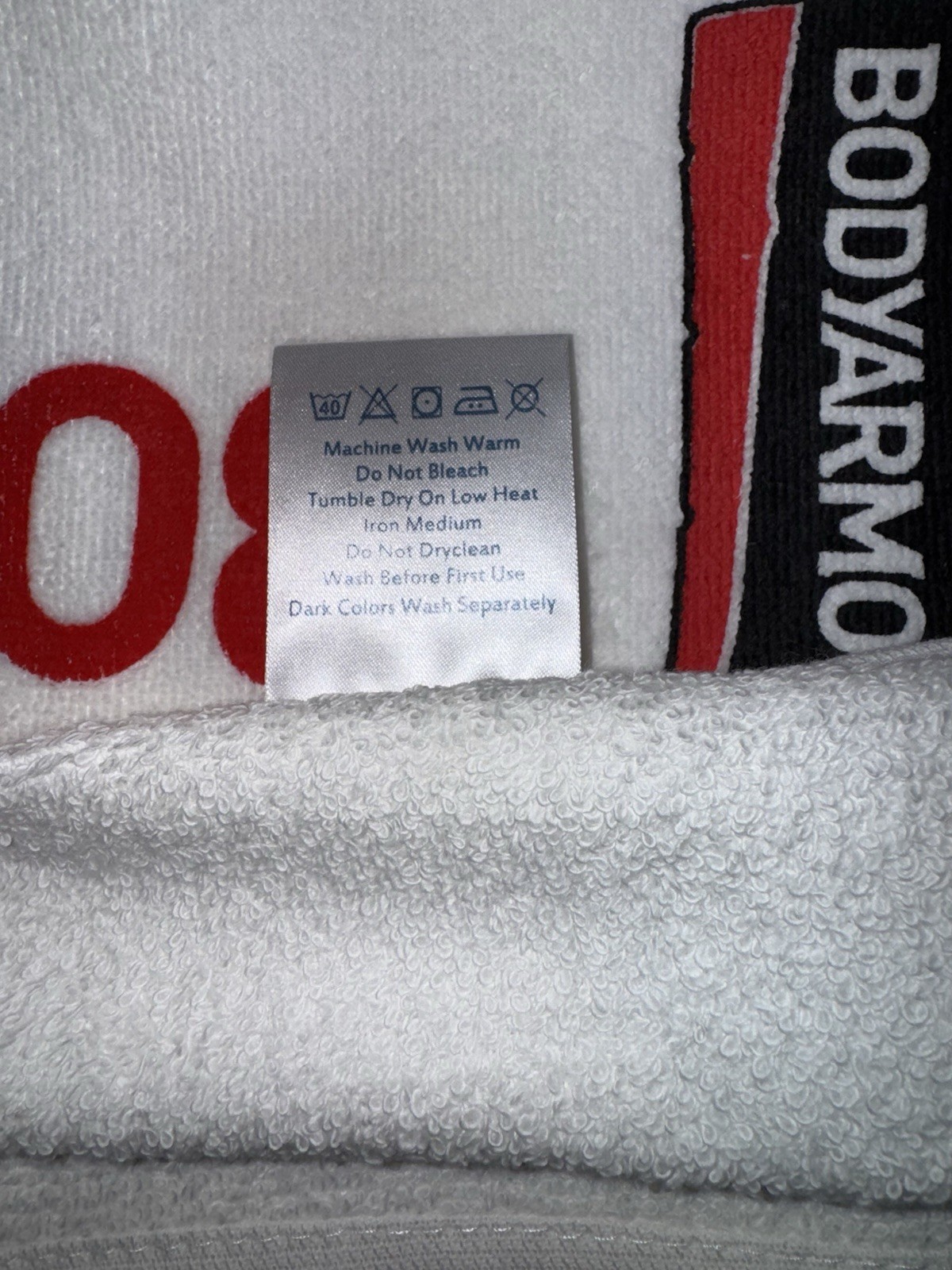 Body Armor Towel Sport Water 25" x 14" Lot Of 2 Golf Caddy Towel Gym Workout