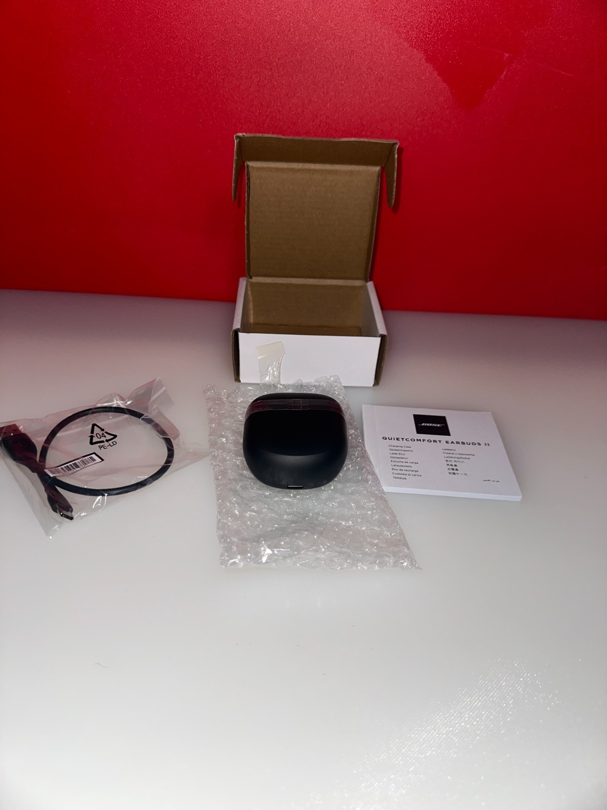 NEW BOSE Charging Case only for - Quiet Comfort II & QC Ultra - Black