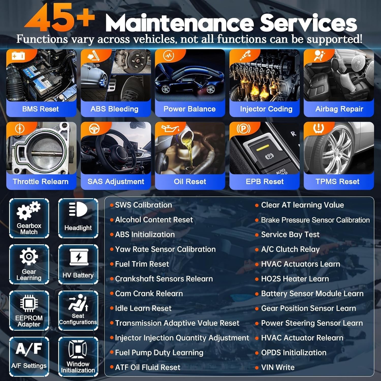 2025 Newest XTOOL D9S Online ECU Coding Full System Diagnostic Scanner 45+Resets