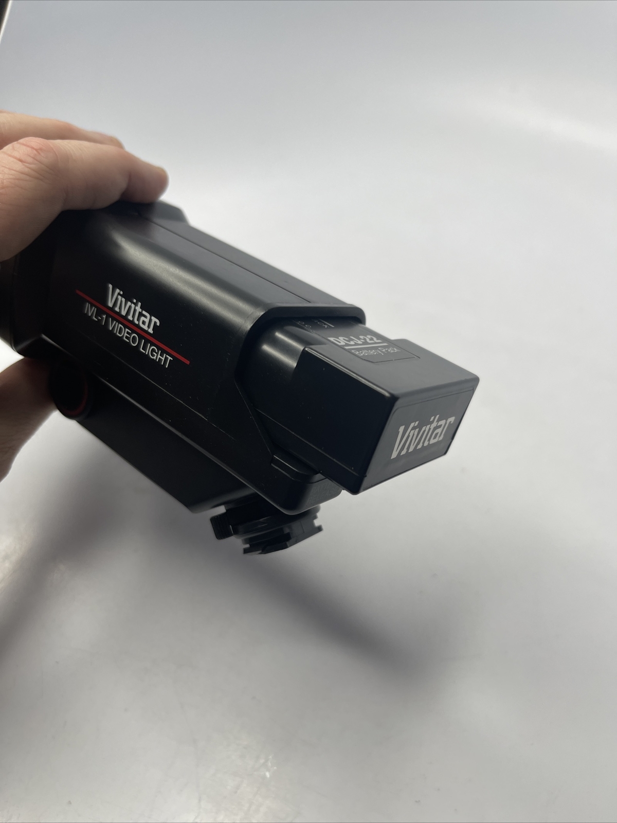 Vivitar IVL-1 Video Light And Battery Photography Lighting Nice Condition