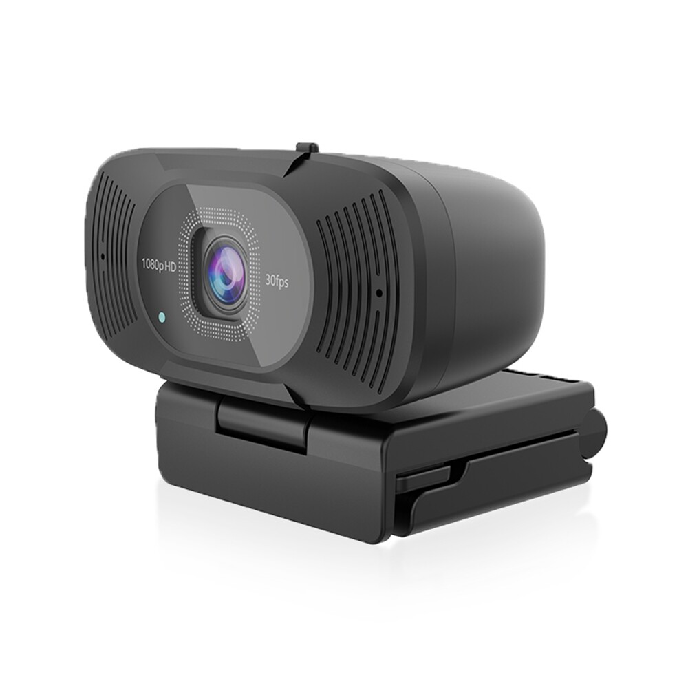 TOALLIN 1080P HD PC Webcam with Privacy cover Built-in dual Noise-canceling mic