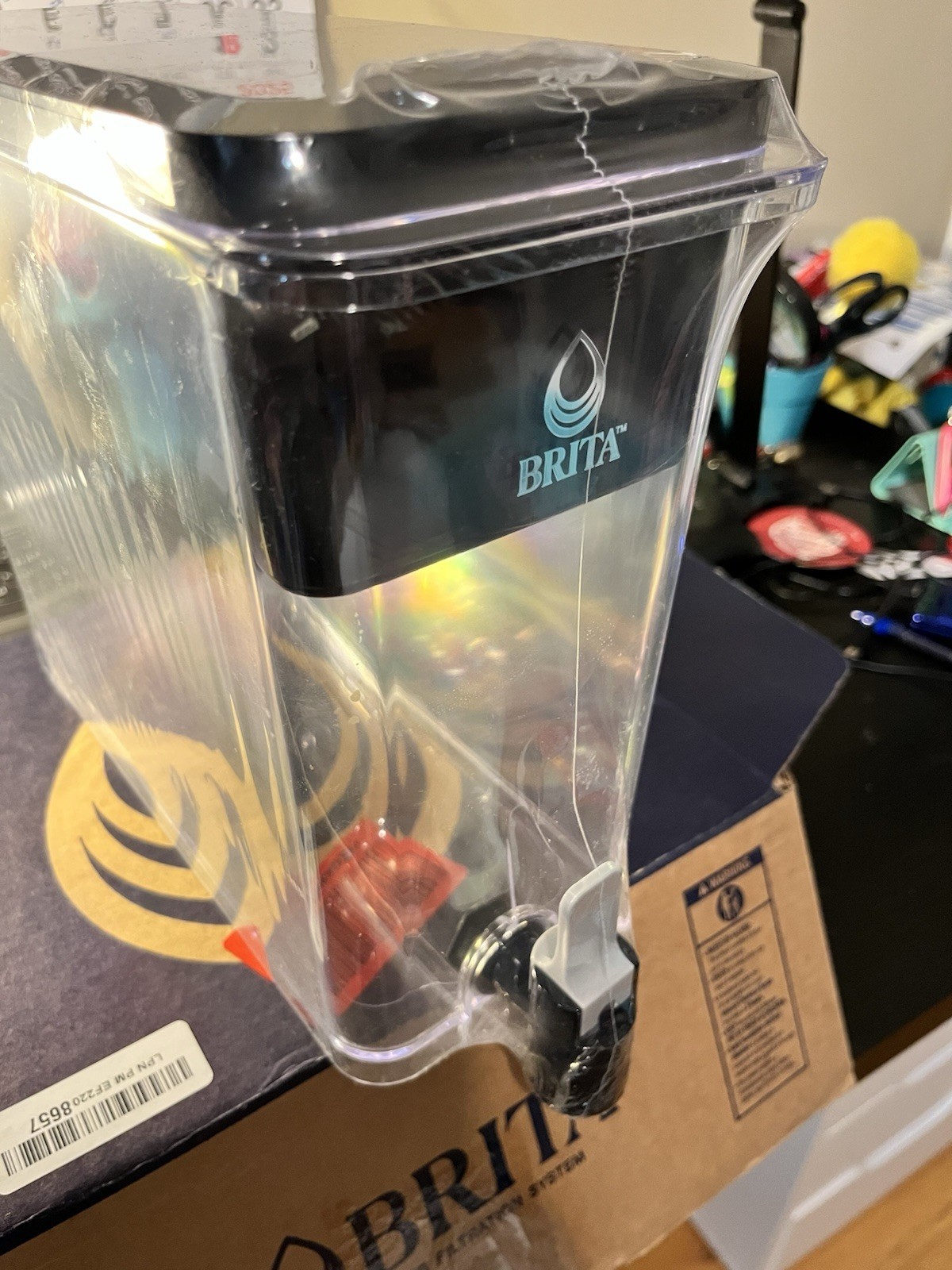 Brita Extra Large 27-Cup UltraMax Filtered Water Dispenser Sealed With Filter