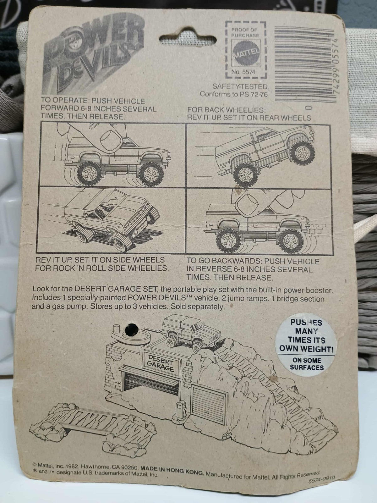 Vintage Mattel Power Devils Toyota 4-wheeler 1982 - NIP!