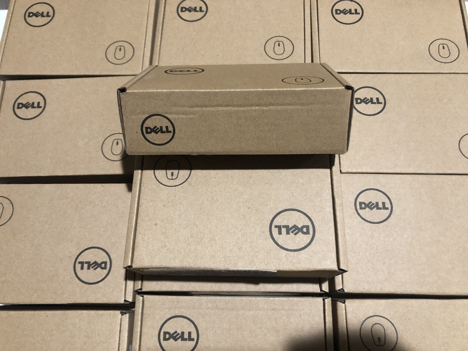 *LOT OF 50* - NEW Dell MS116 Wired USB Optical Mouse MS116-BK - Black 275-BBCB