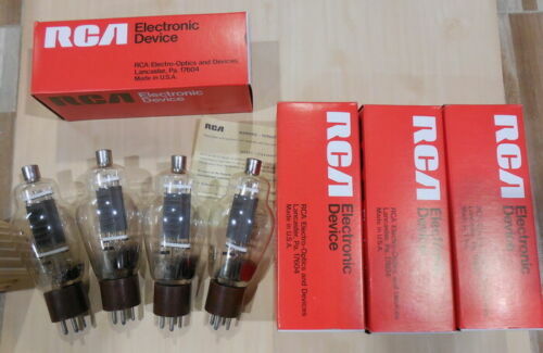 RCA Tube JAN 811A NOS 4PCS