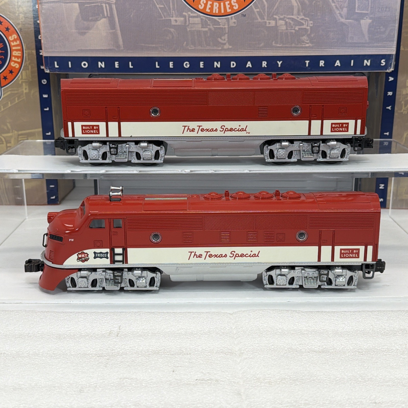 Lionel PWC TMCC 6-38100 Texas Special MKT F-3 AB Diesel Set O Gauge Used 2245 RS