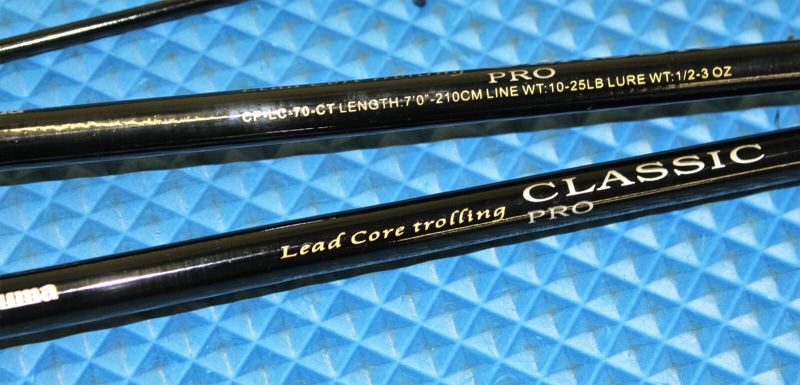 Okuma Classic Pro 7'Leadcore Trolling Combo CP-LC-70-CT/MA20D Chartreuse Tip 2PK