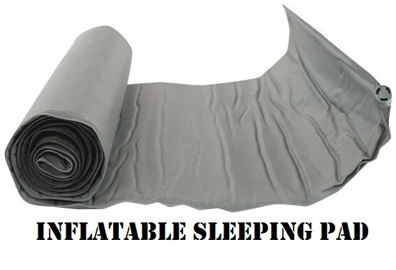 5-Piece Modular Sleep System ACU Digital & Inflatable Sleeping Pad - Used