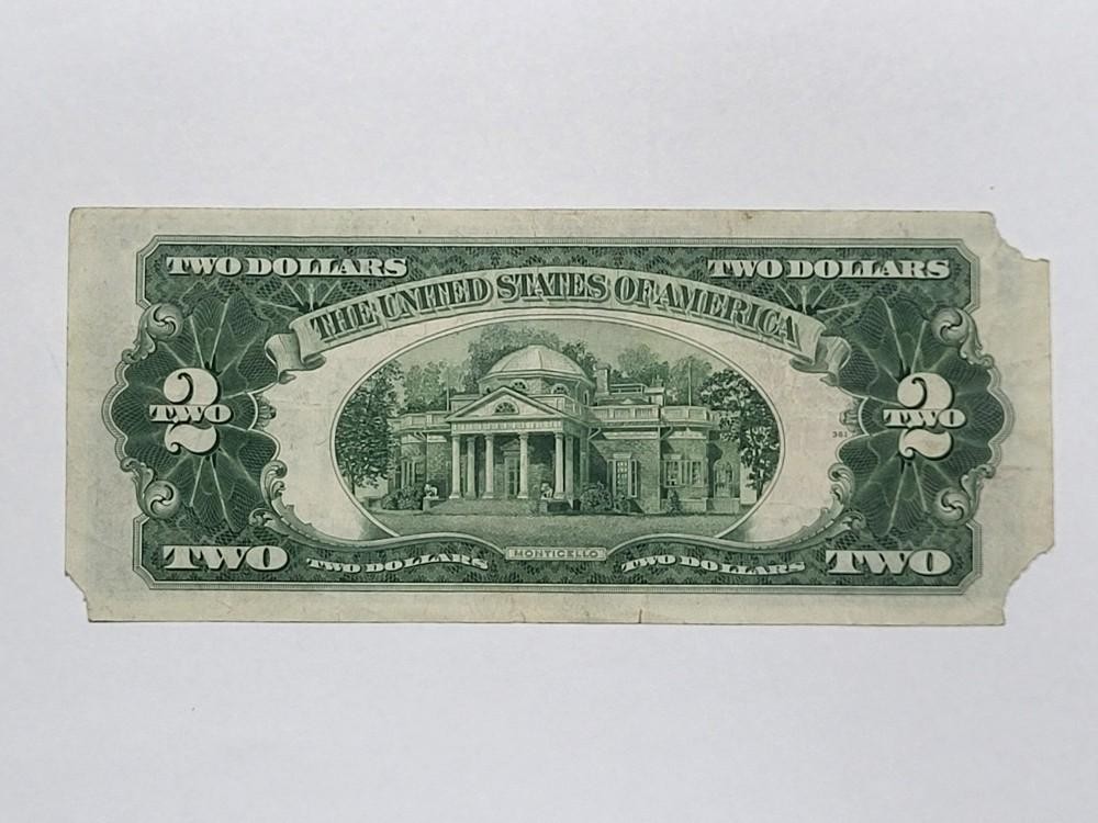 1928 G RED Seal $2 United States Note CHEAP !!!