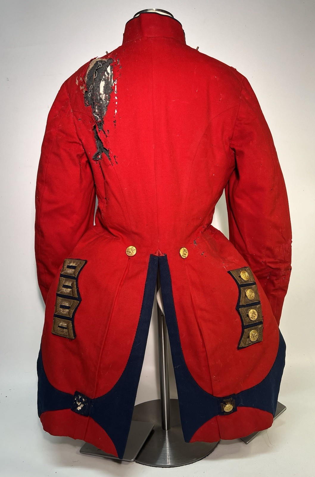 ORIGINAL NAMED Indian Wars Boston Militia National Lancers Unform Tunic Pants