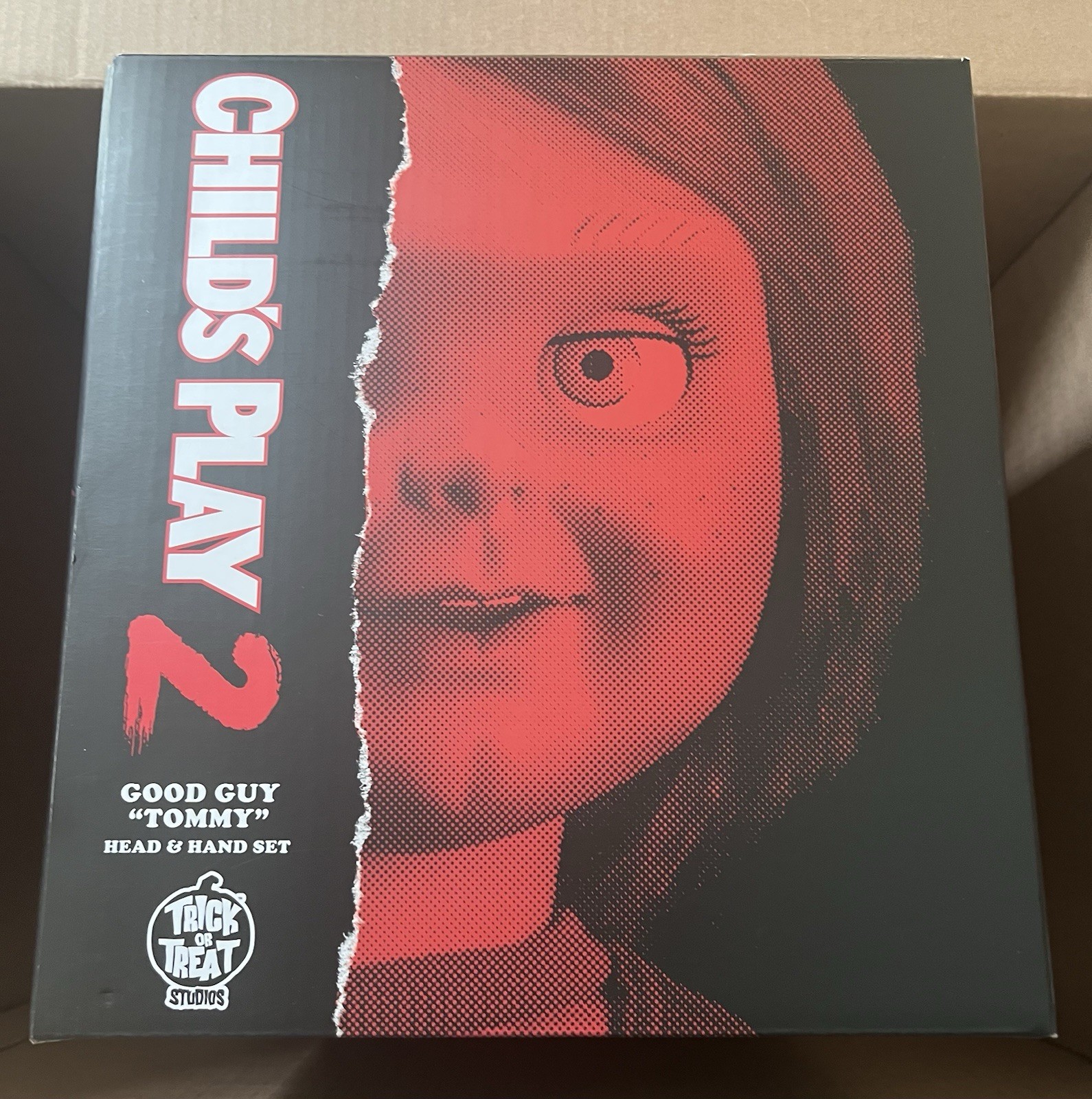 Trick or Treat Studio Child's Play 2 Chucky Doll Tommy Head