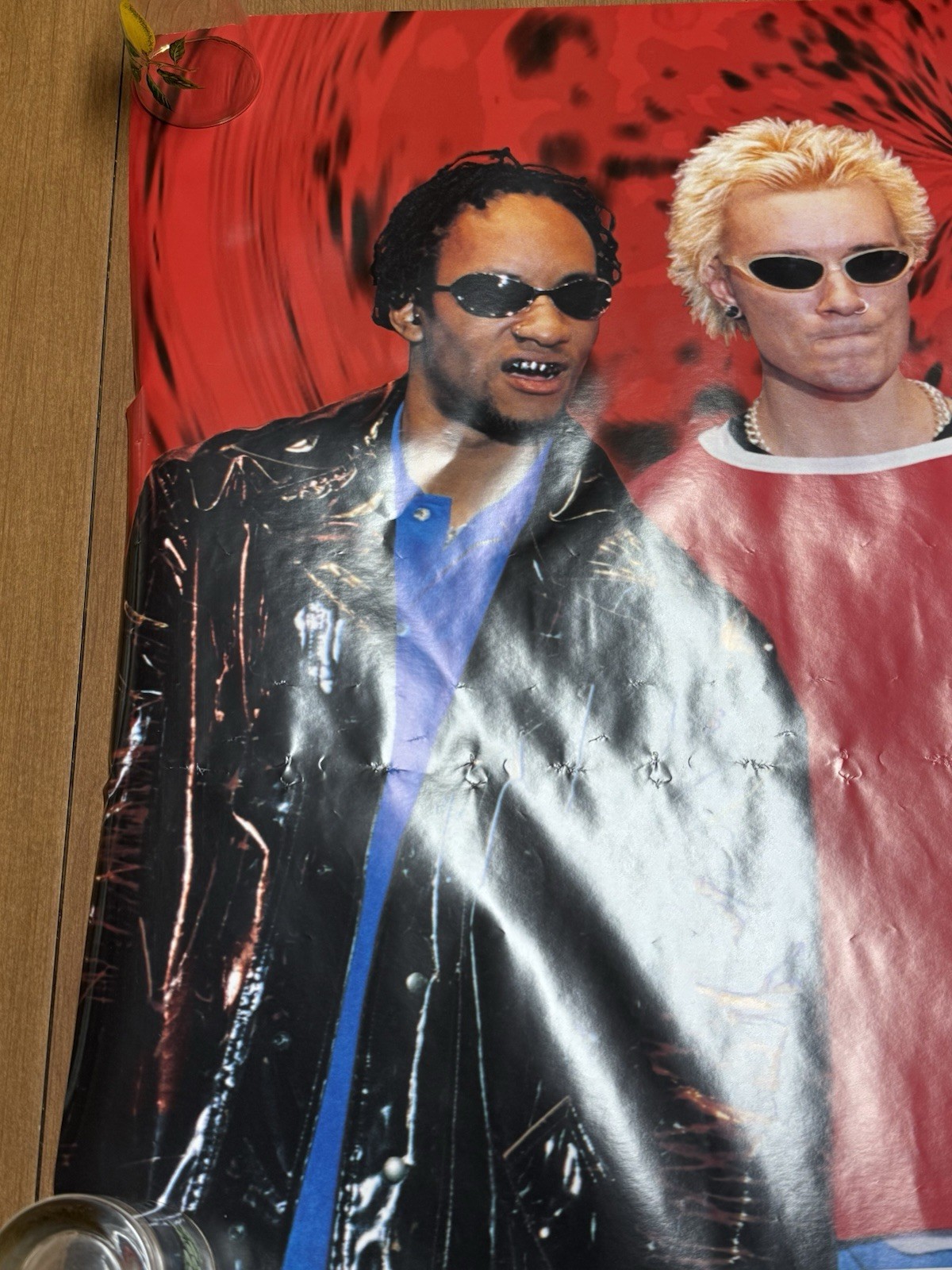 Prodigy Poster Vintage Original Punk Rave Techno 1990s Keith Flint Pyramid Rare