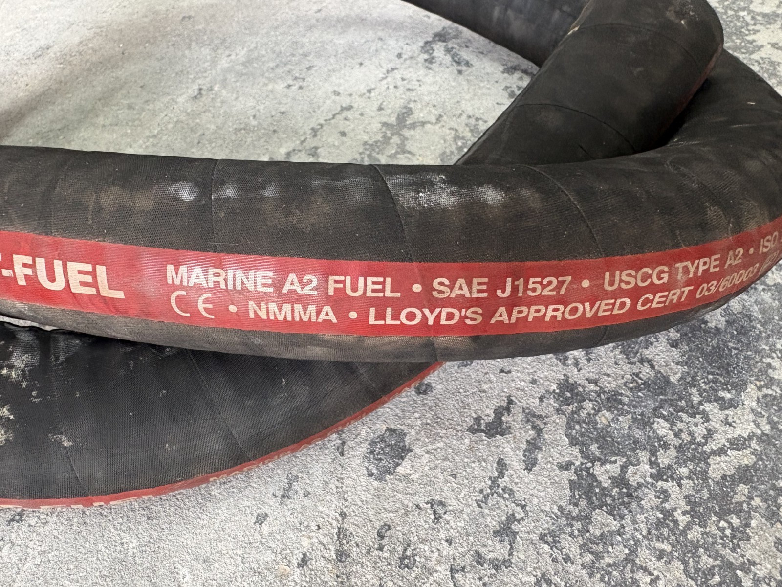 Trident Marine Premium 4'10" Fuel Fill Hose 1-1/2" Type A2 - 327-1120