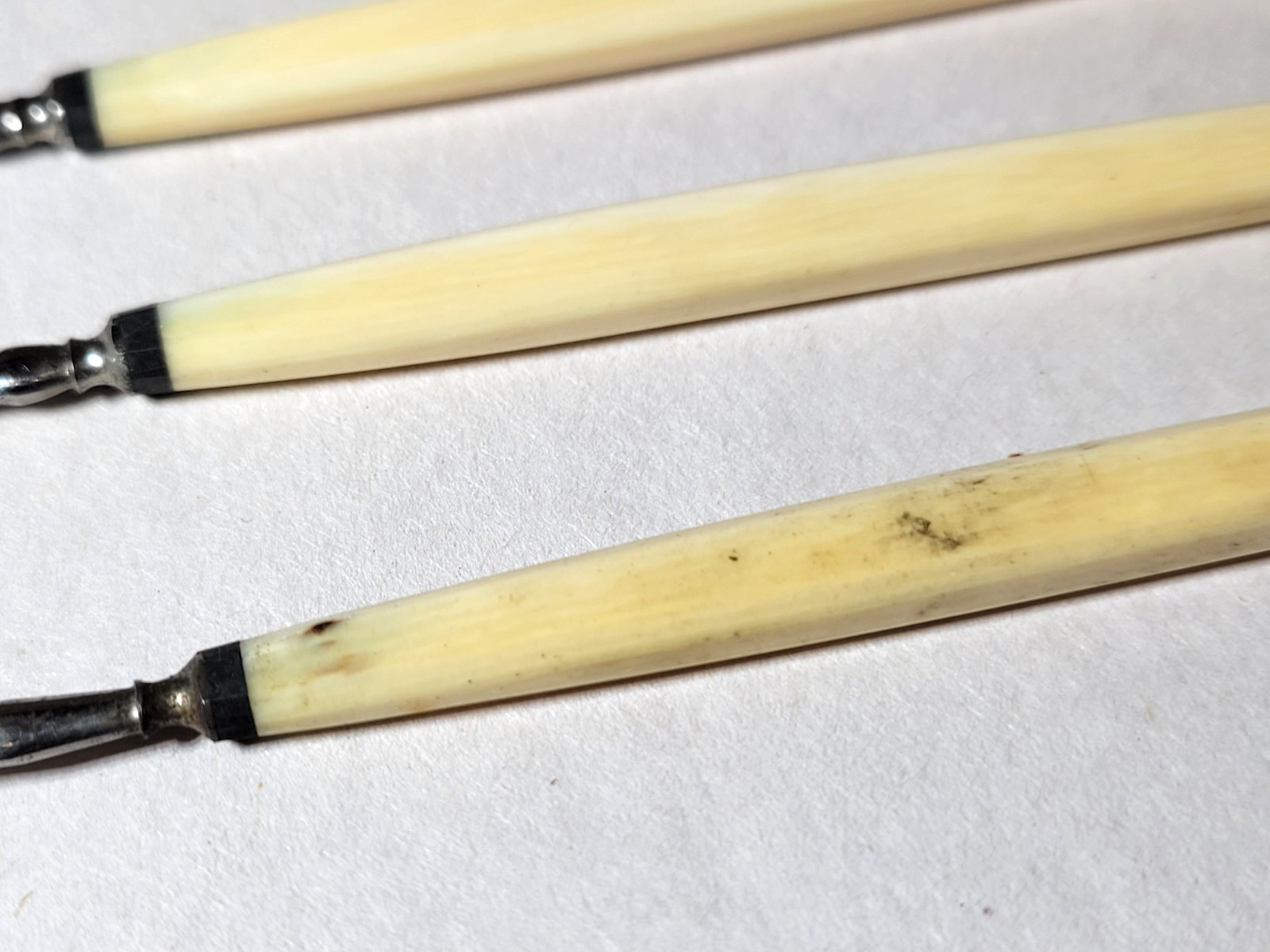 1870's S. Maw Son Thompson 6-Scalpel Surgical Set, Case Antique Medical Tools