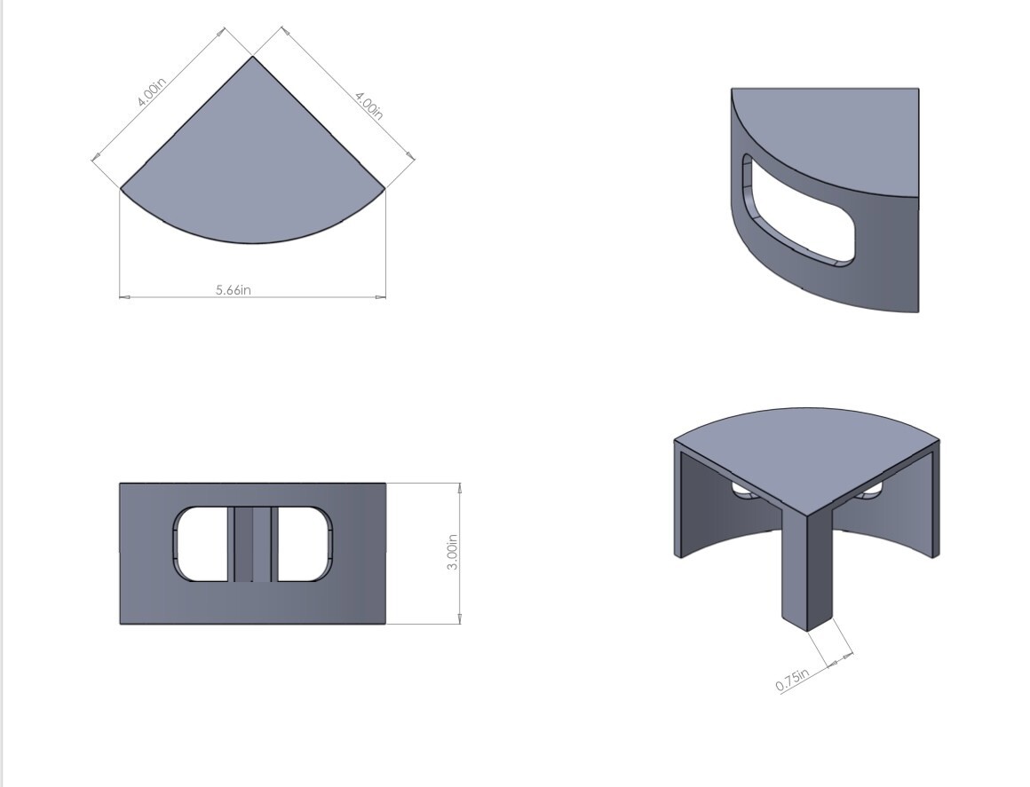 Aquarium Cave Corner Fish Tank Decorations Ornament Cichlid Axolotl Hide