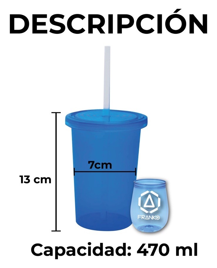 Vasos Decorados Plim 470ml Paquete Con 20 Pzas/ Party Supplies