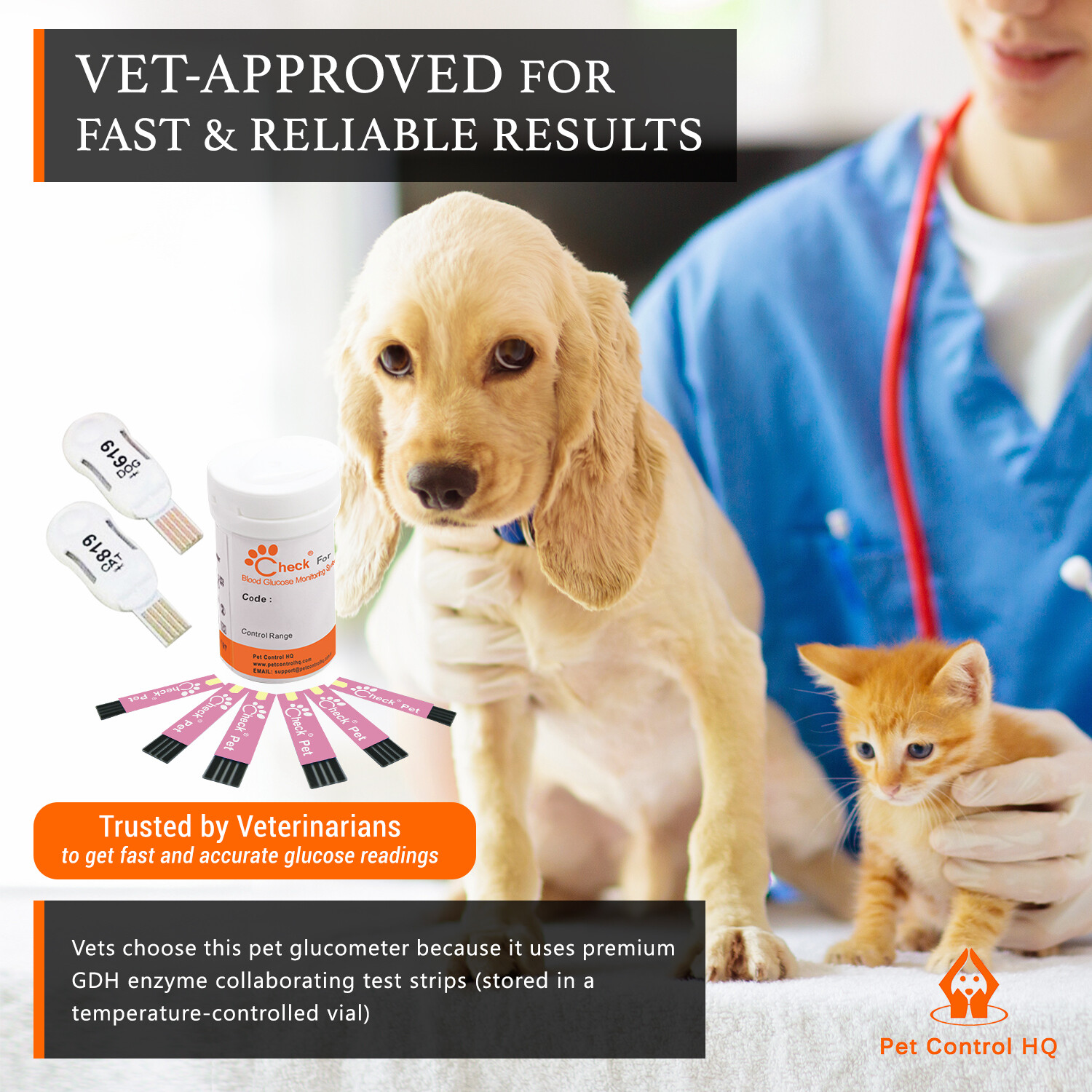 Blood glucose meter monitor dog cat glucometer dogs diabetes sugar insulin pet