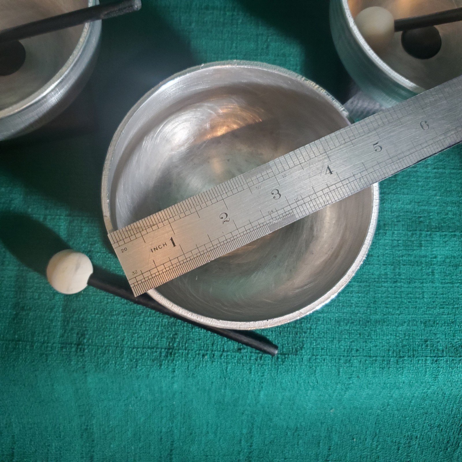 Solfeggio Frequency Singing Bowl Set Chakra Meditation Reiki Healing 950 Hz