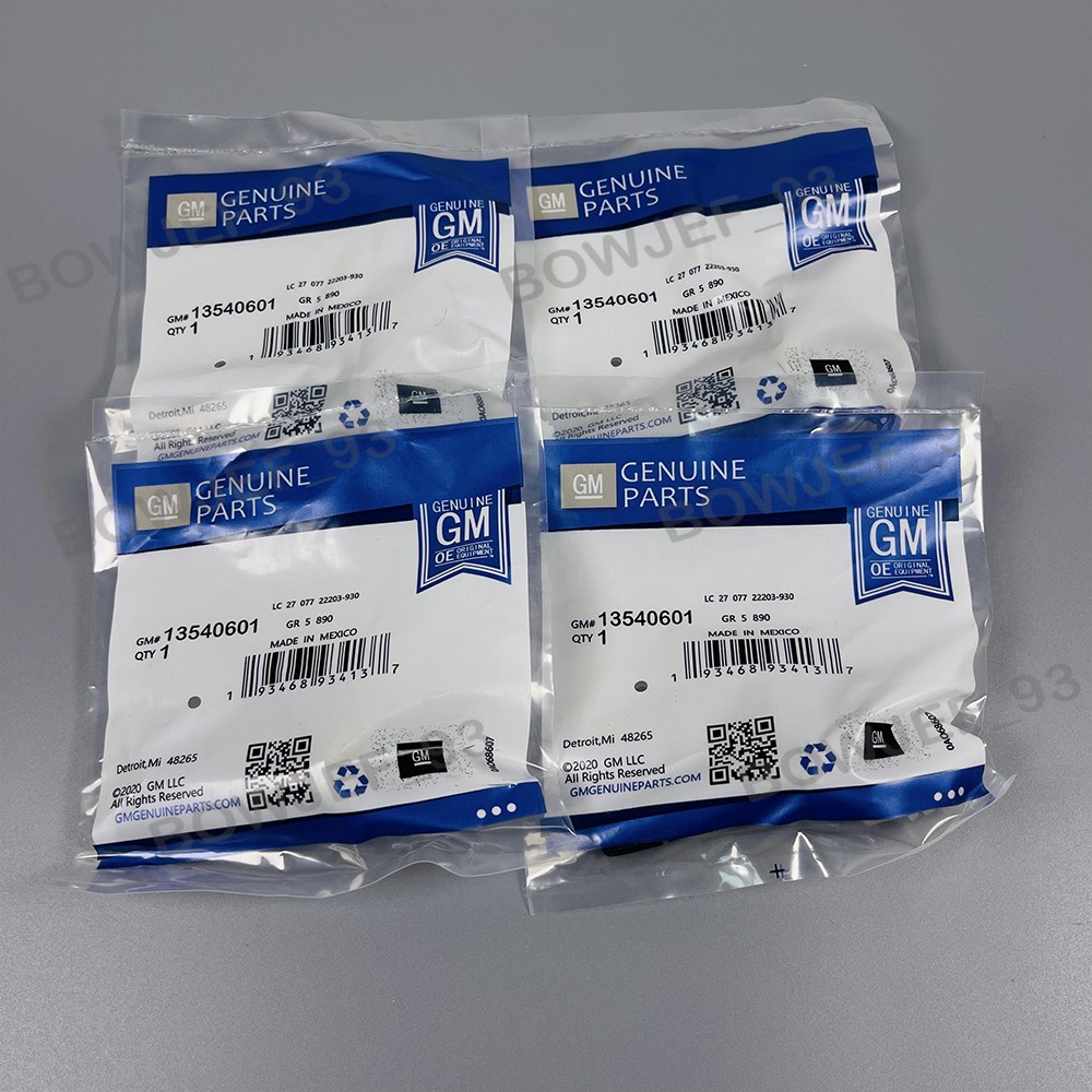 4PCS Genuine OEM GM TPMS 13540601 Tire Pressure Sensor For GMC Trucks & Vans