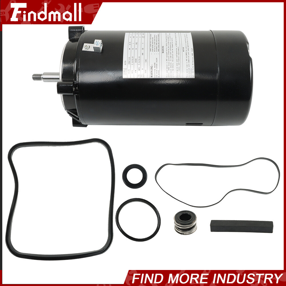 Pool Pump Motor & Seal Kit UST1102 For Hayward Max Flow Century 1 hp 3450 RPM