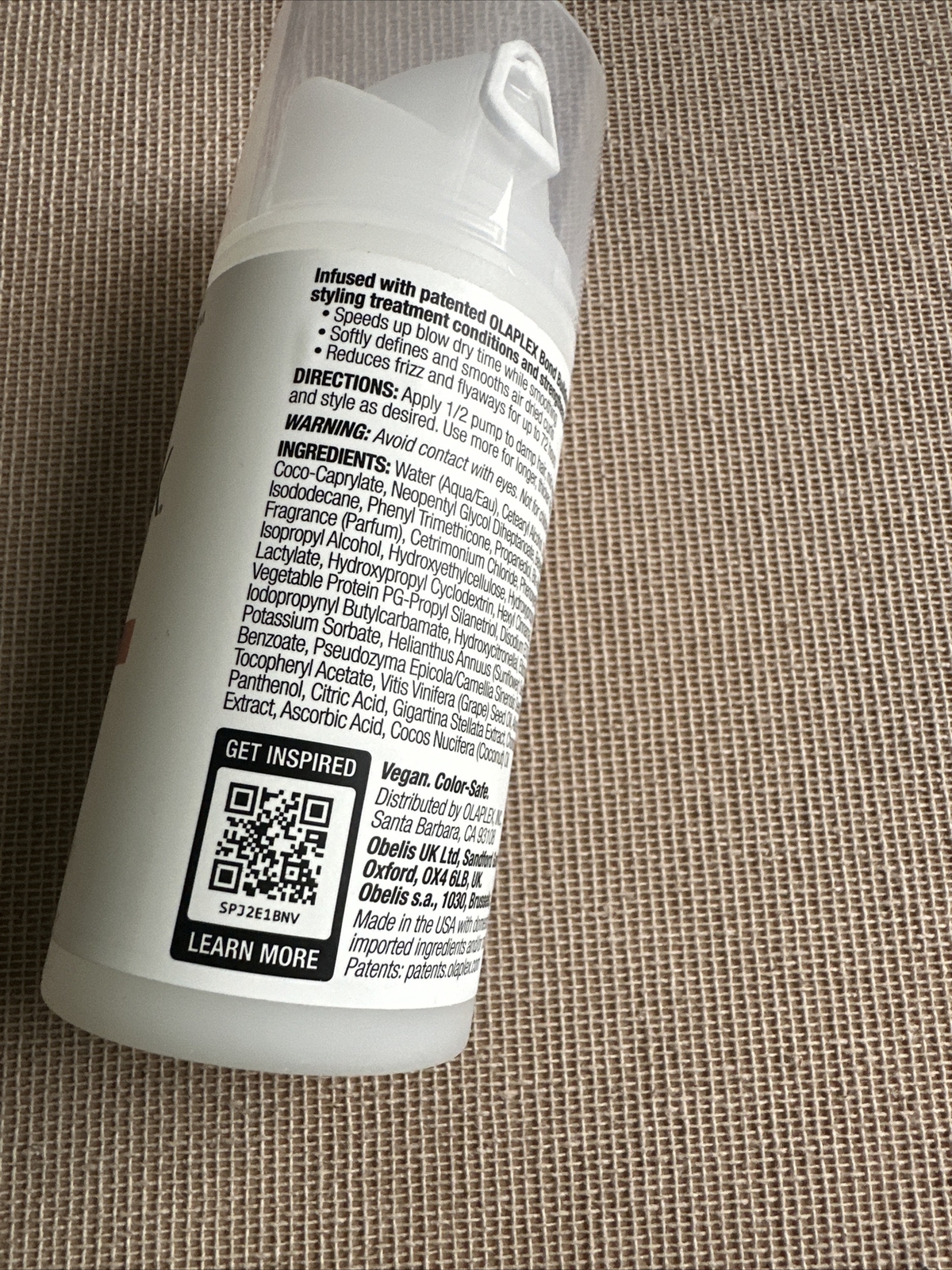 Authenti Olaplex No. 6 Bond Smoother Leave-In Reparative Styling Treatment 3.3oz