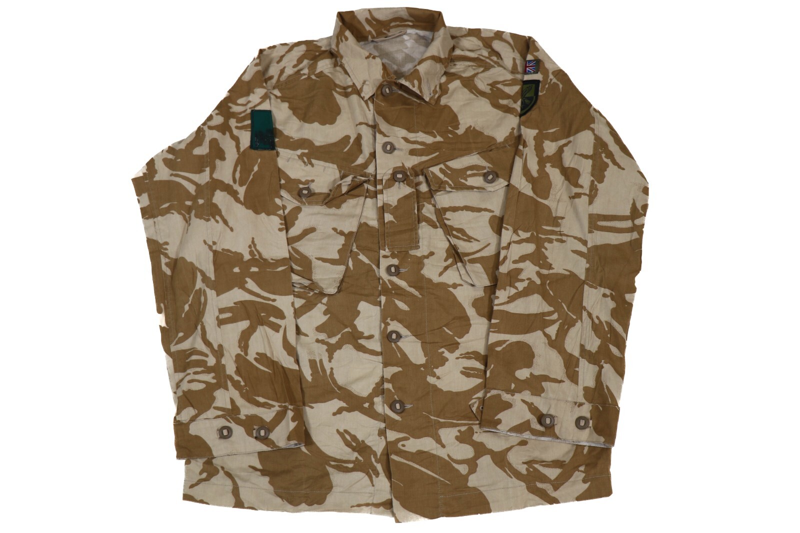 Large Reg (180/104) British Desert DPM Jacket Tropical Gulf War Uniform Shirt