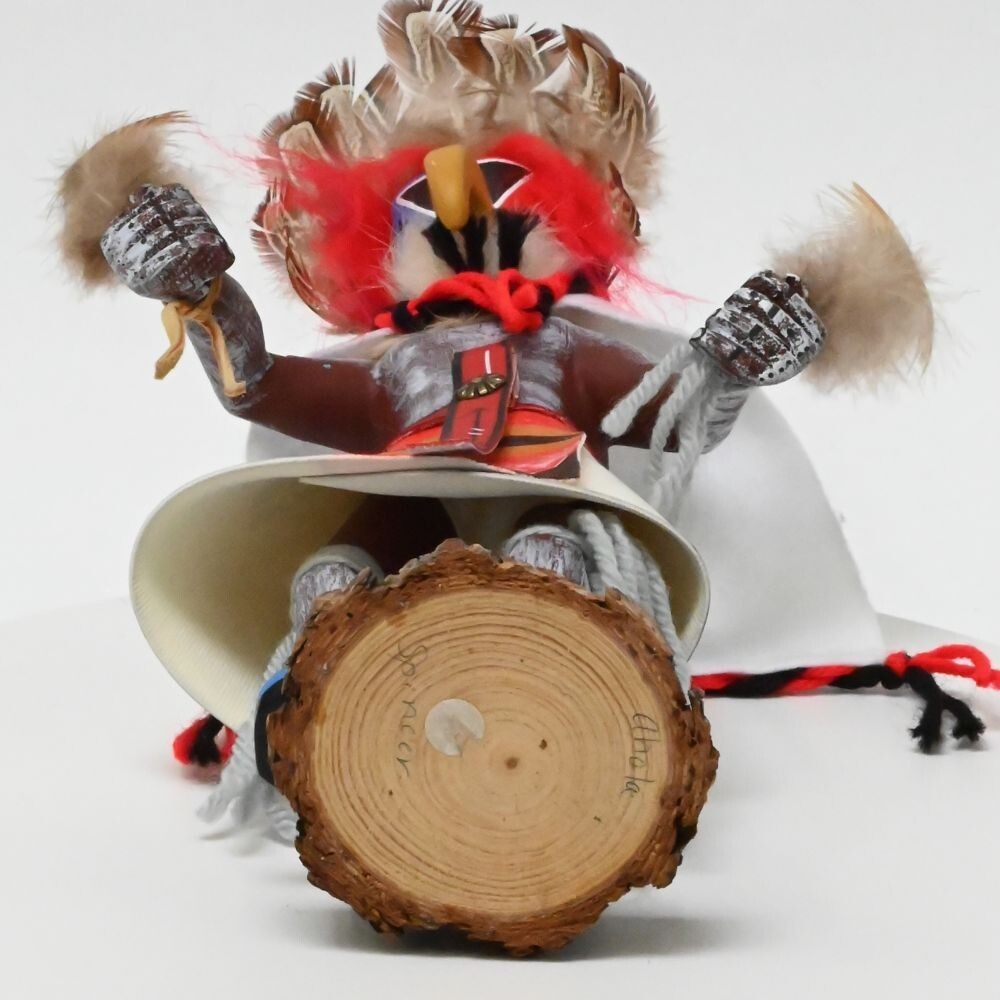 Navajo Ahola Kachina / Katsina Doll, Hand Carved by Spencer