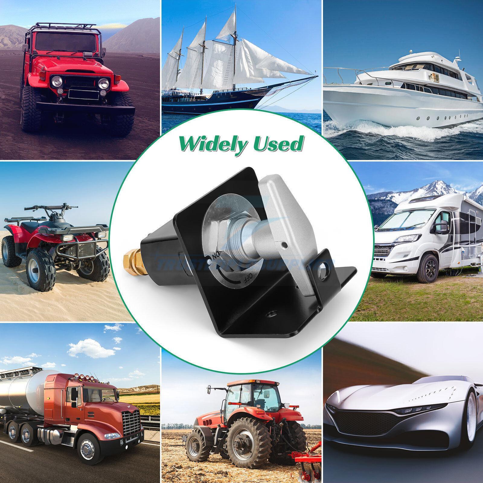 Battery Kill Switch Disconnect Isolator Power Cut OFF Car Boat Marine RV 12V-36V